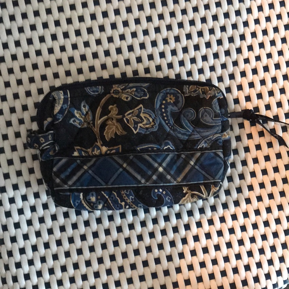 Vera Bradley makeup pouch.
